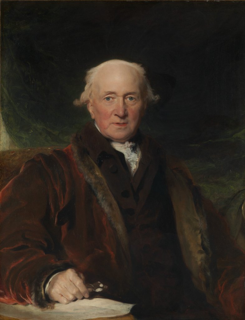 Detail of John Julius Angerstein by Thomas Lawrence