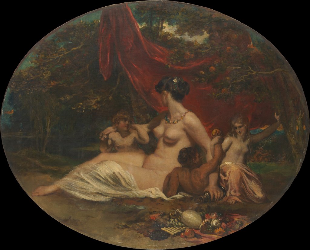 Detail of Allegory by William Etty