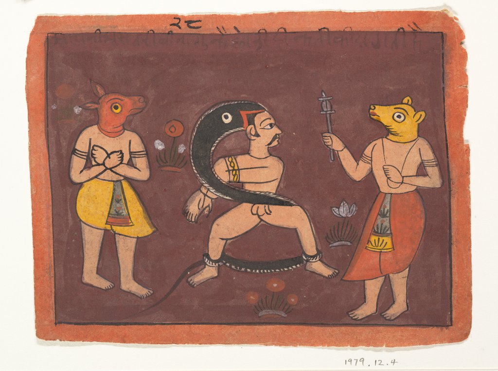 Detail of Folk Painting, 1725 by Unknown