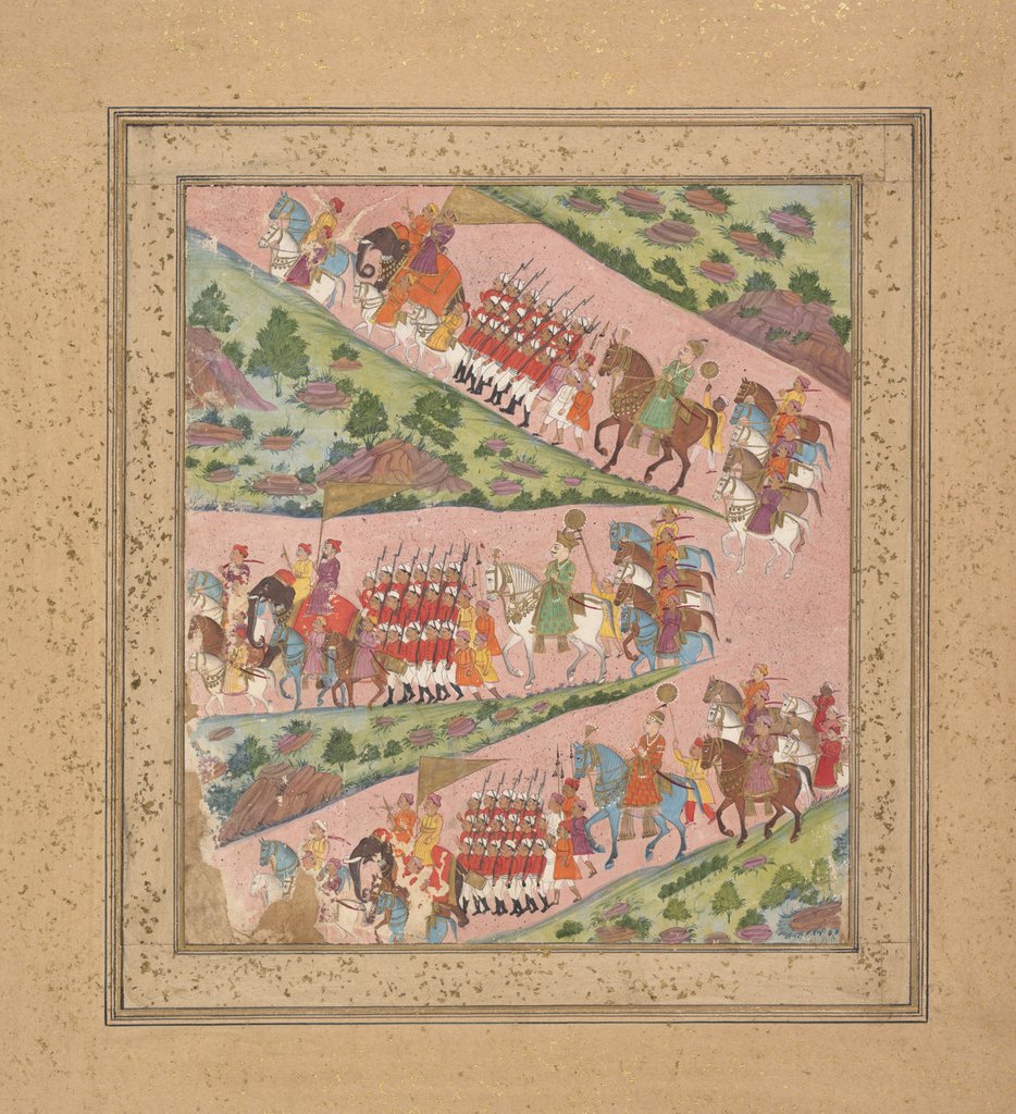 Detail of The Three Roads, ca. 1840 by Unknown