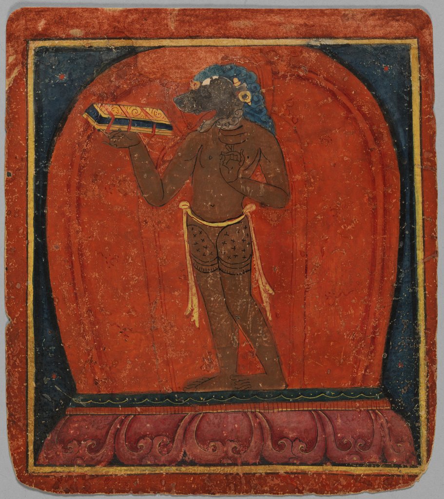 Detail of Initiation Card, early 15th century by Unknown