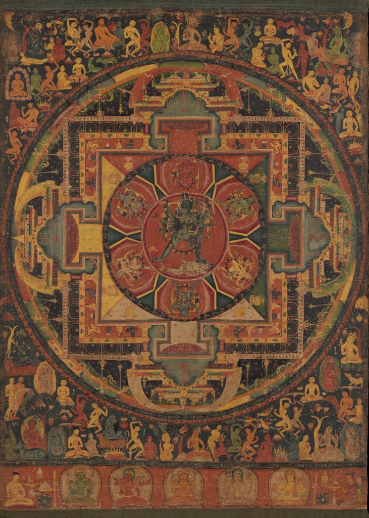 Detail of Chakrasamvara Mandala, ca. 1100 by Unknown