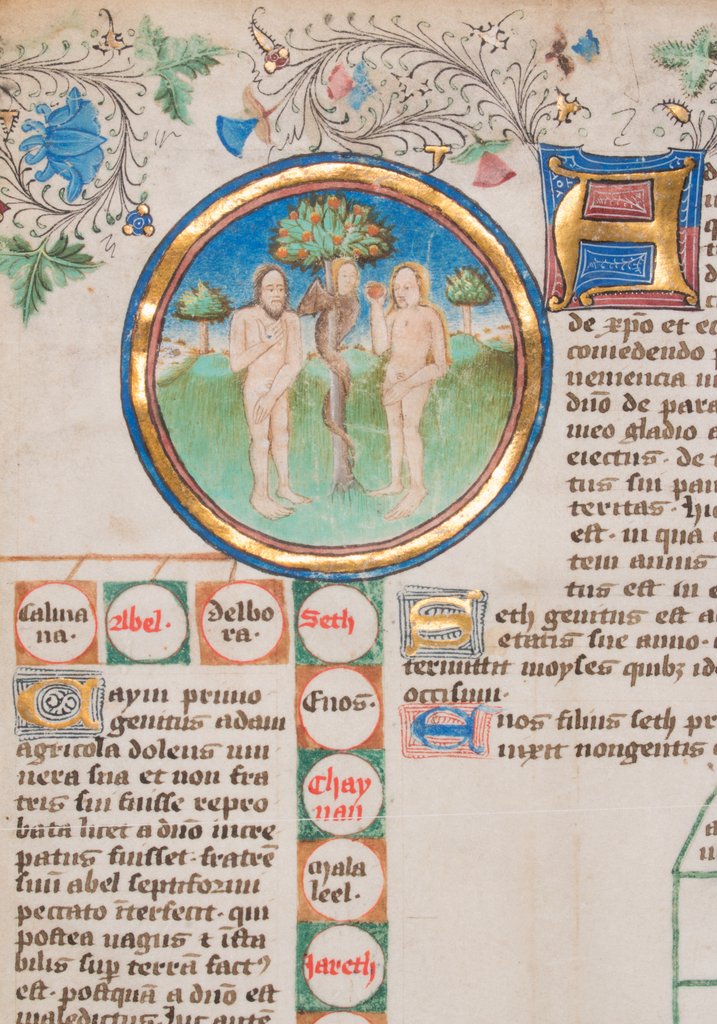 Detail of Genealogical Chronicle of the Kings of England, 1466-67 by Unknown