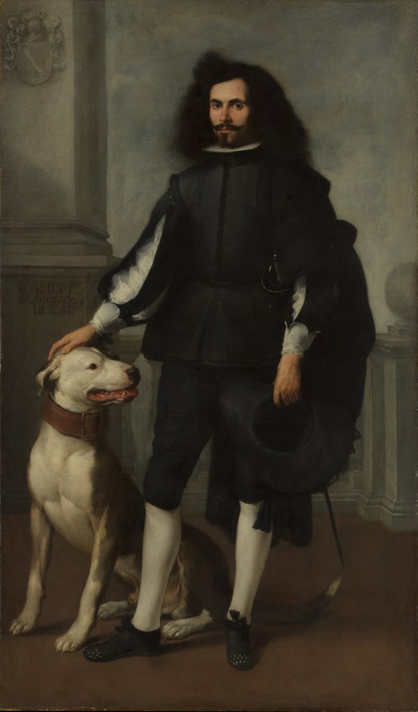 Detail of Don Andrés de Andrade y la Cal, ca. 1665-72 by Bartolomé Esteban Murillo