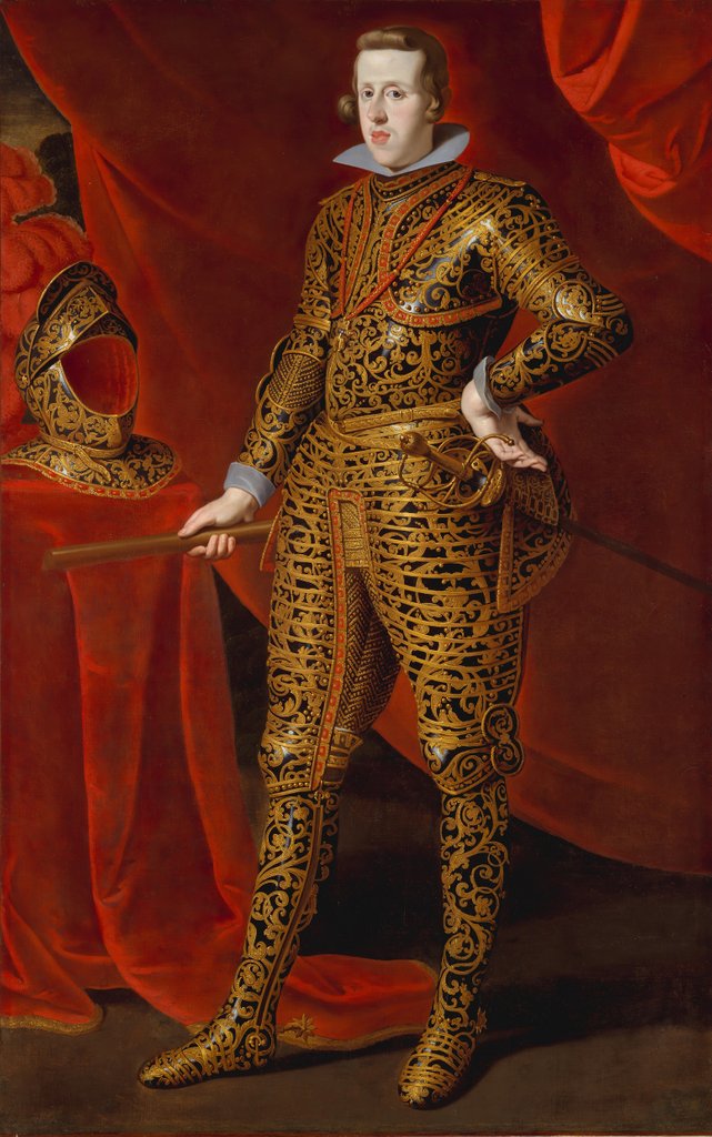 Detail of Philip IV in Parade Armor, ca. 1628 by Gaspar de Crayer
