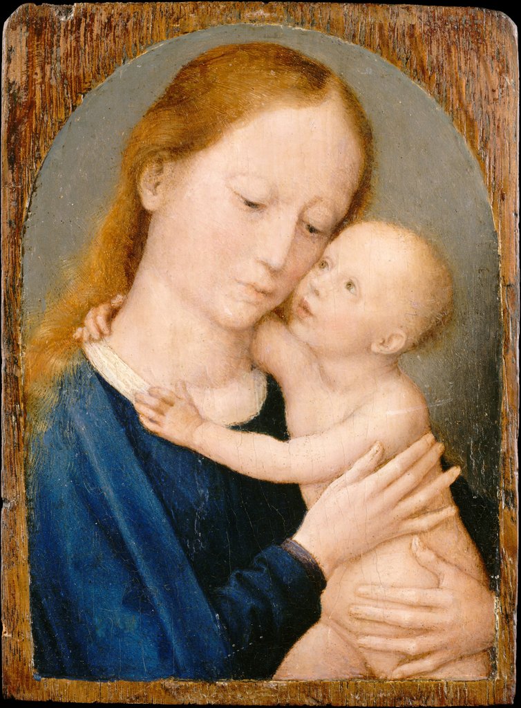 Detail of Virgin and Child, 1490-1523 by Workshop of Gerard David