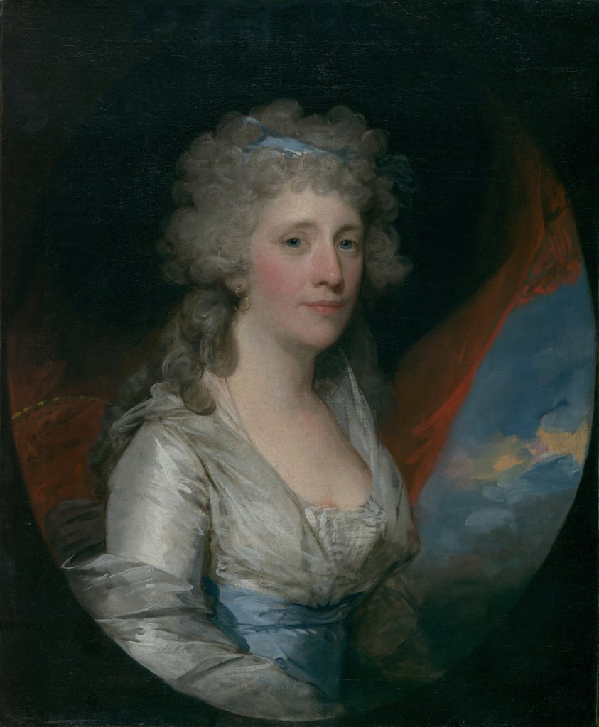 Detail of Mrs. Joseph Anthony Jr., ca. 1795-98 by Gilbert Stuart