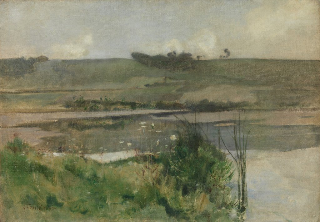 Detail of Arques-la-Bataille, ca. 1884 by John Henry Twachtman