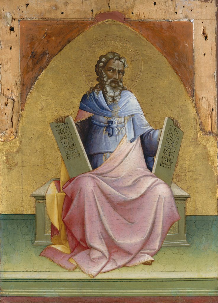 Detail of Moses, ca. 1408-10 by Lorenzo Monaco