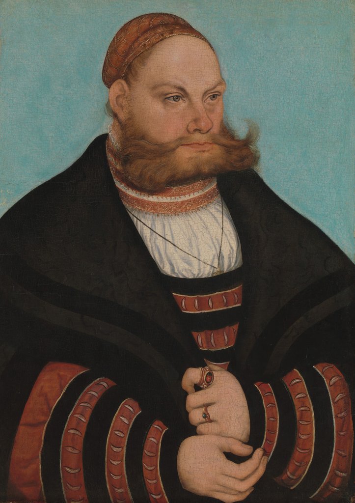 Detail of Lukas Spielhausen, 1532 by Lucas Cranach the Elder