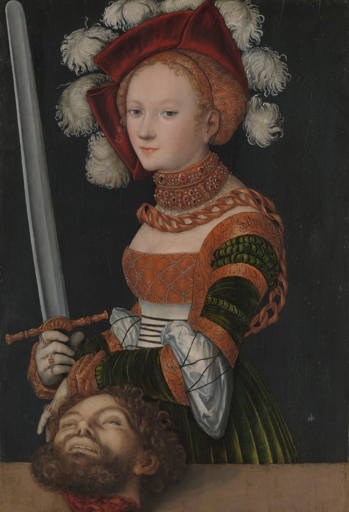 Detail of Judith with the Head of Holofernes, ca. 1530 by Lucas Cranach the Elder