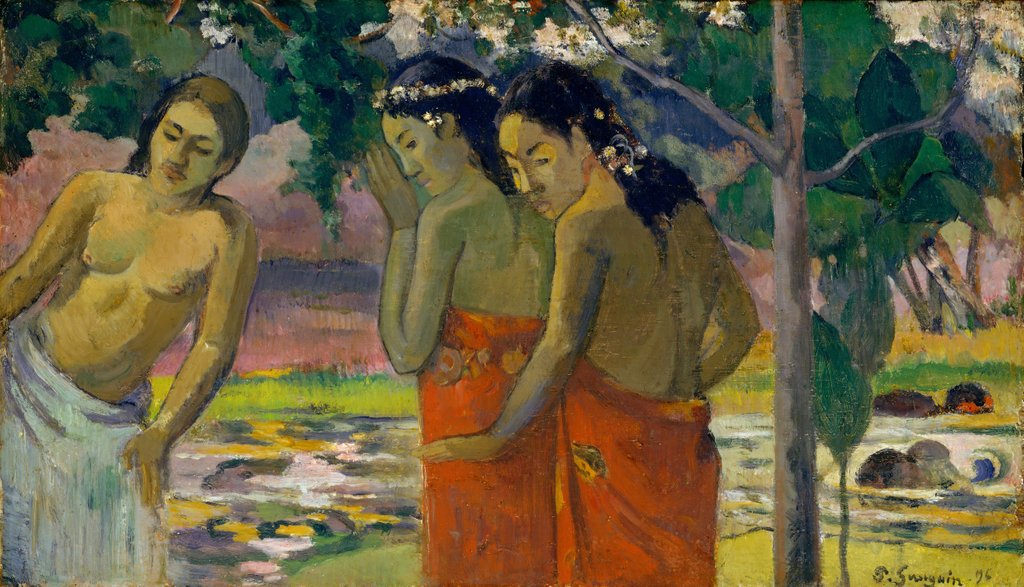 Detail of Three Tahitian Women, 1896 by Paul Gauguin