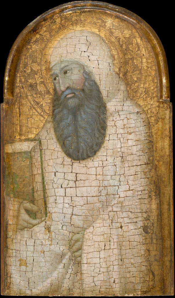 Detail of Saint Romuald, possibly ca. 1320-30 by Guiduccio Palmerucci