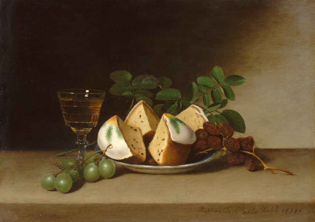 Detail of Still Life with Cake, 1818 by Raphaelle Peale