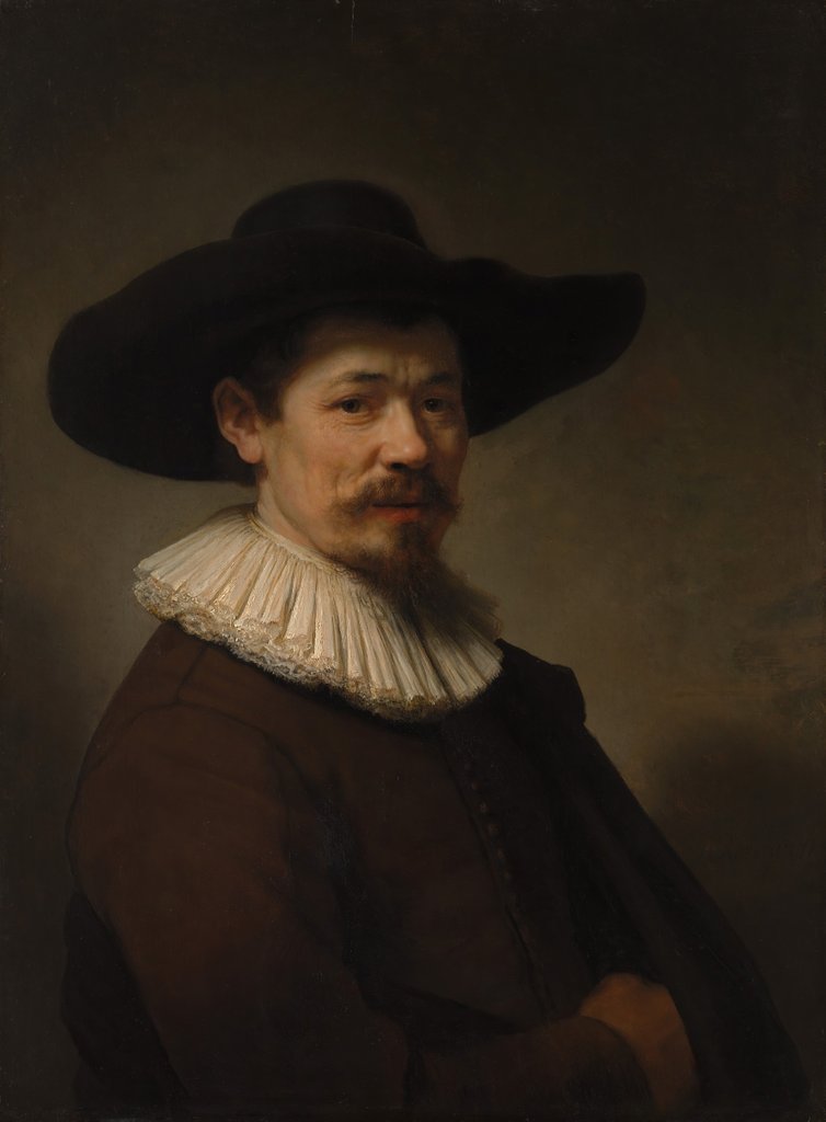 Detail of Herman Doomer, 1640 by Rembrandt Harmensz van Rijn
