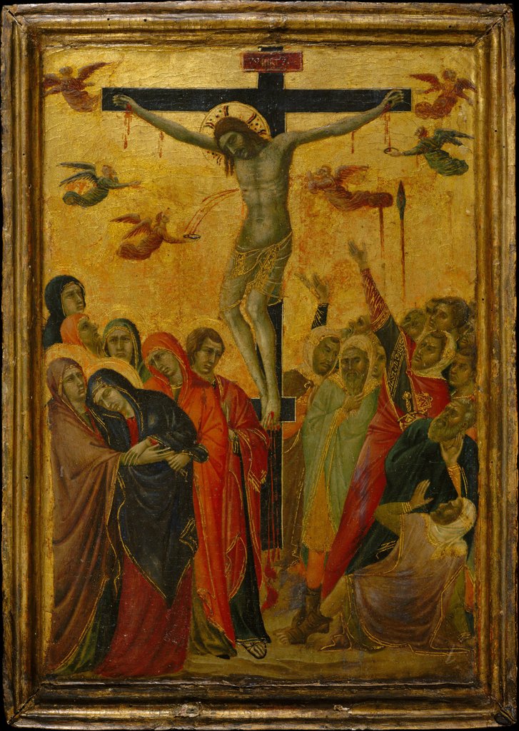 Detail of The Crucifixion, ca. 1315 by Segna di Buonaventura
