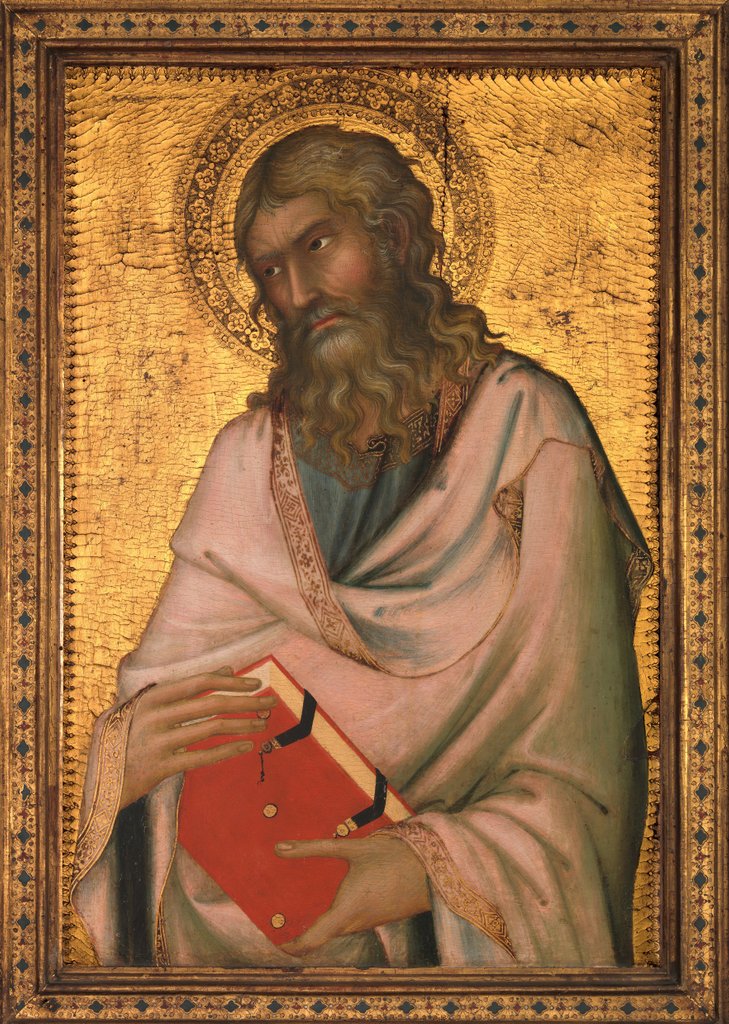 Detail of Saint Andrew, ca. 1326 by Simone Martini