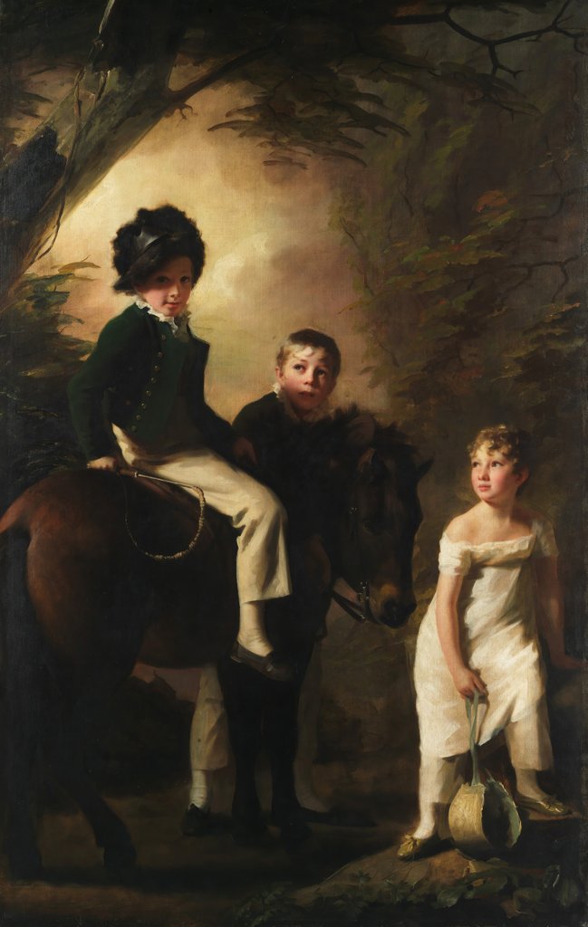 Detail of The Drummond Children, ca. 1808-9 by Henry Raeburn
