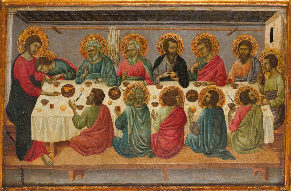 Detail of The Last Supper, ca. 1325-30 by Ugolino da Siena