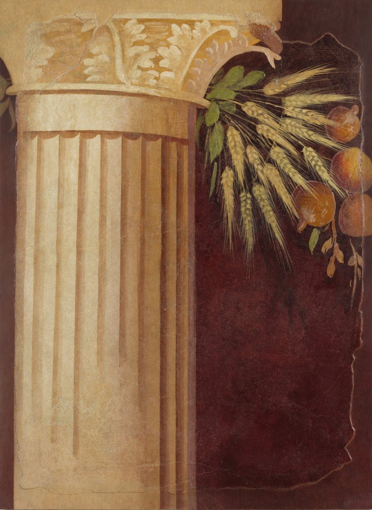 Detail of Wall painting fragment from the peristyle of the Villa of P. Fannius Synistor…, ca. 50-40 B.C by Unknown
