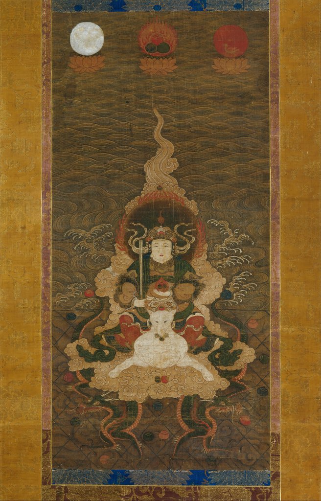 Detail of Dakini, 14th century by Unknown