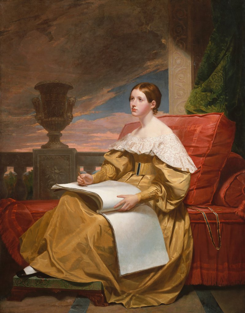 Detail of Susan Walker Morse, ca. 1836-37 by Samuel Finley Breese Morse
