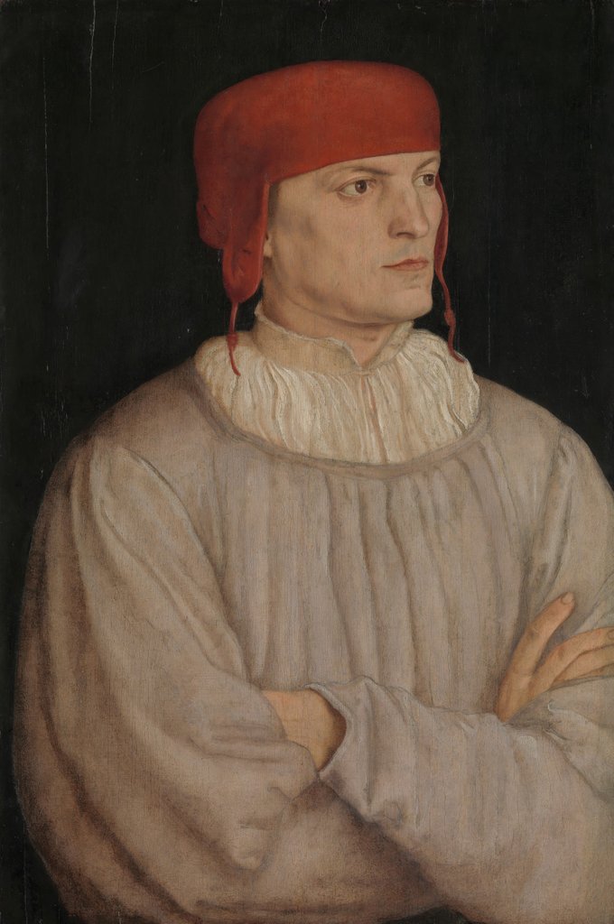 Detail of Chancellor Leonhard von Eck, 1527 by Barthel Beham