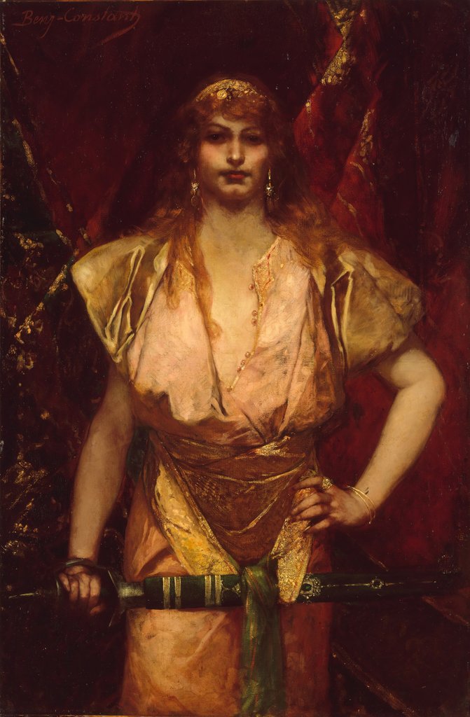 Detail of Judith, possibly ca. 1886 by Jean Joseph Benjamin Constant
