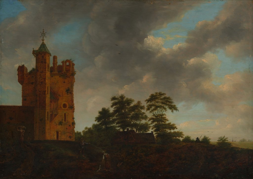 Detail of The Old Castle by Emanuel Murant