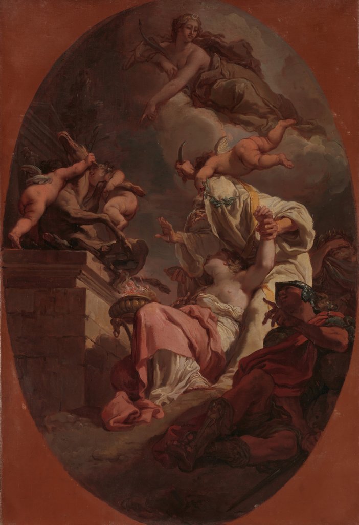 Detail of The Sacrifice of Iphigenia, 1789 by Gaetano Gandolfi