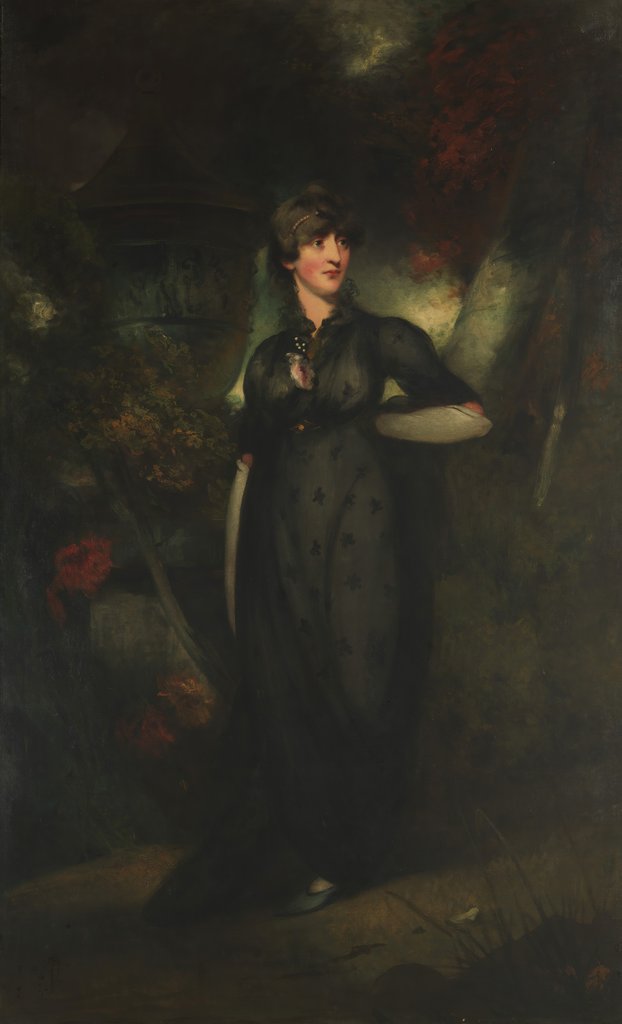 Detail of Mrs. Whaley by George Chinnery