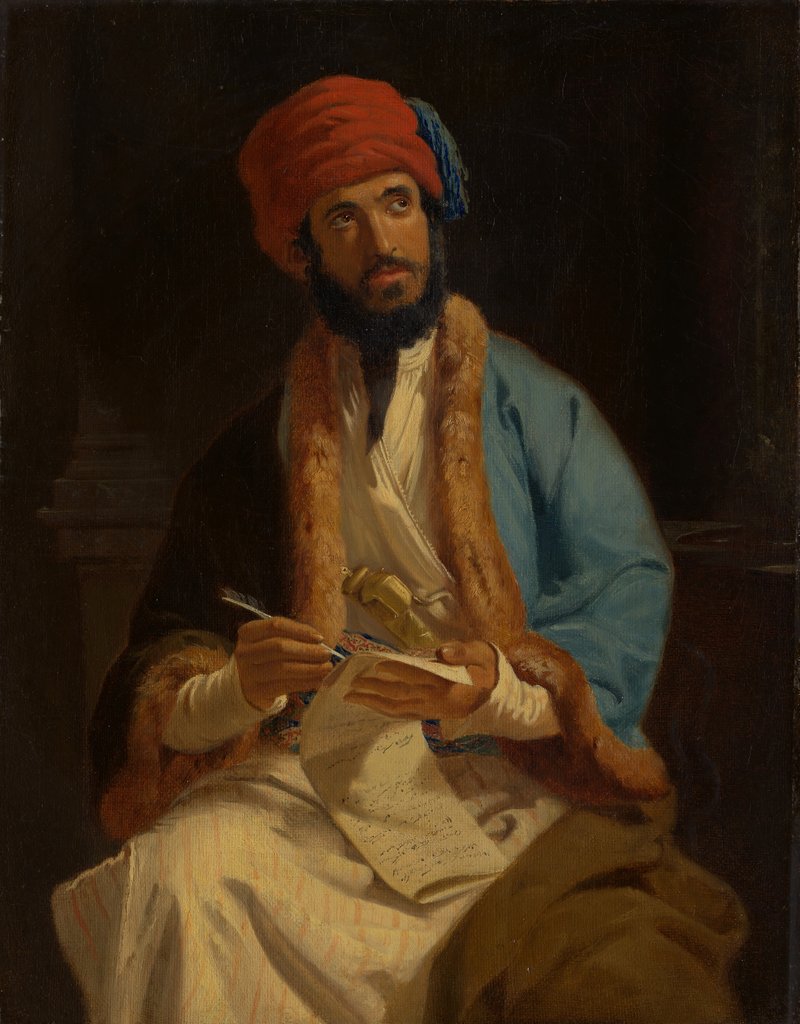 Detail of The Arab Sage by German Painter