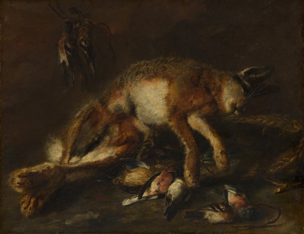 Detail of A Hare and Birds by Jan Fyt