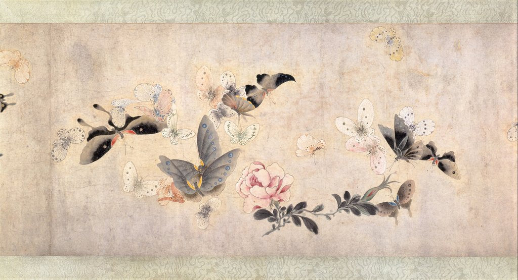 Detail of Flowers and Butterflies by Ma Quan