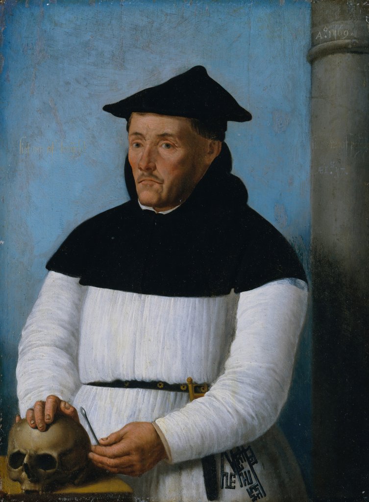 Detail of Portrait of a Surgeon by Netherlandish Painter