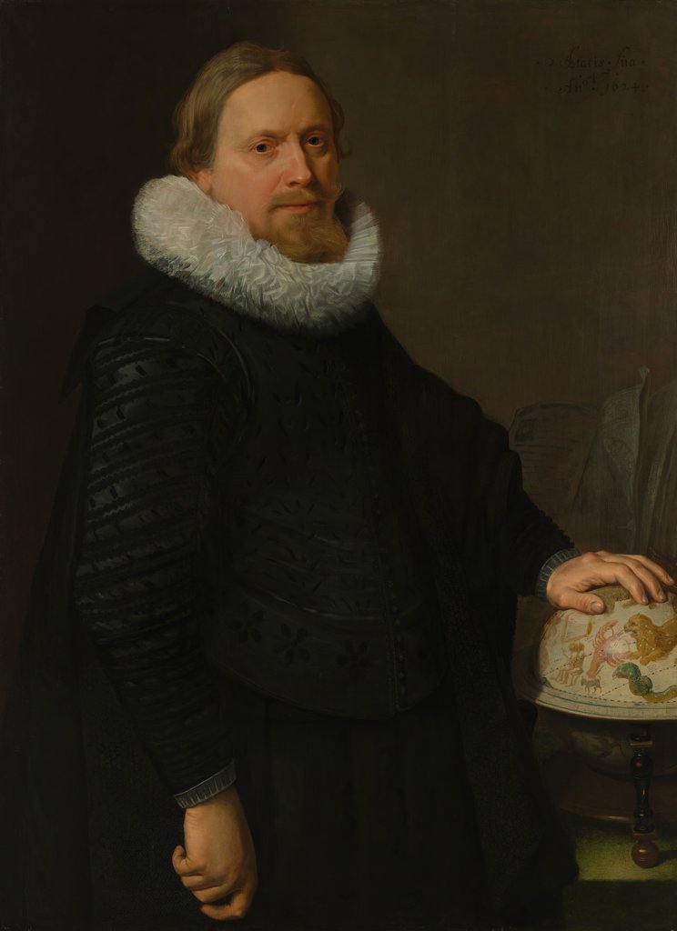 Detail of Man with a Celestial Globe, 1624 by Nicolaes Eliasz Pickenoy