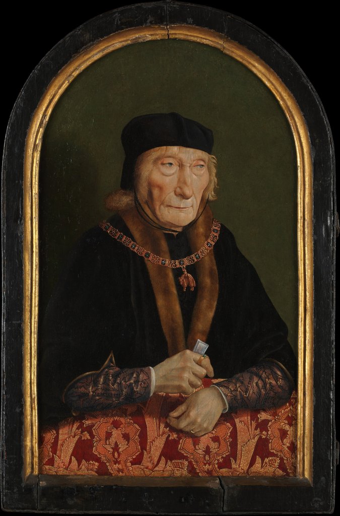 Detail of Jan, First Count of Egmond; Countess of Egmond by North Netherlandish Painter