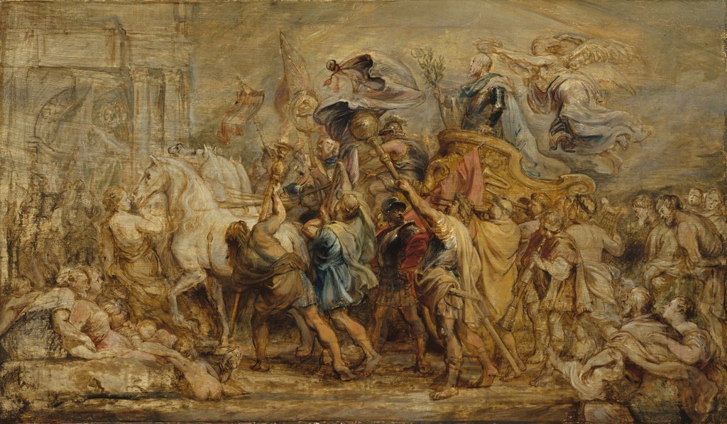 Detail of The Triumph of Henry IV, ca. 1630 by Peter Paul Rubens
