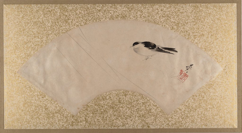 Detail of Birds, late 19th century by Shibata Zeshin
