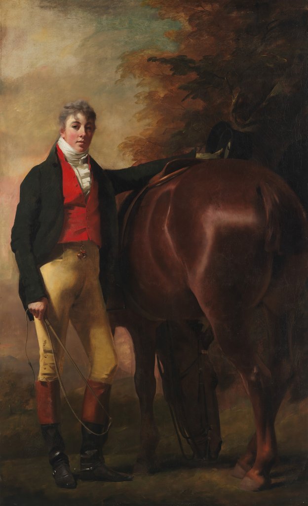 Detail of George Harley Drummond, ca. 1808-9 by Henry Raeburn