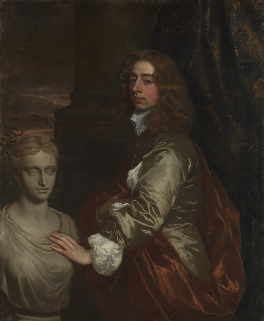 Detail of Sir Henry Capel by Peter Lely