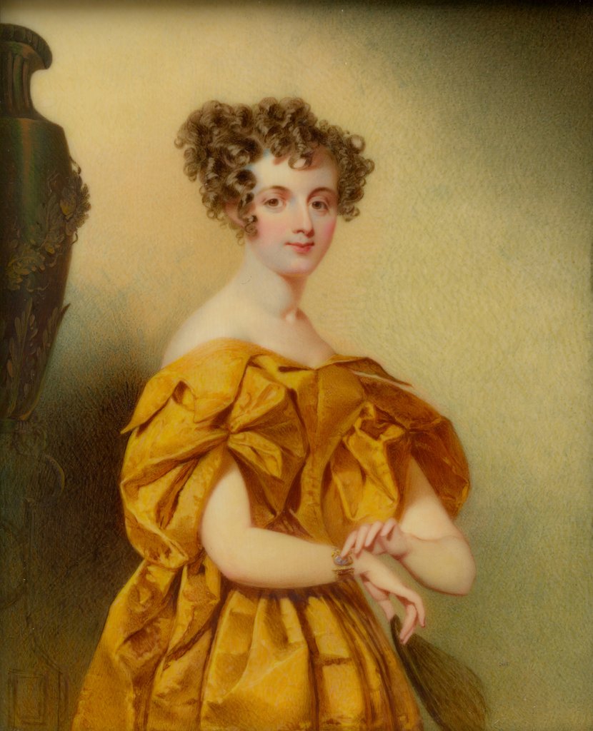 Detail of The Bracelet, 1835 by Thomas Seir Cummings