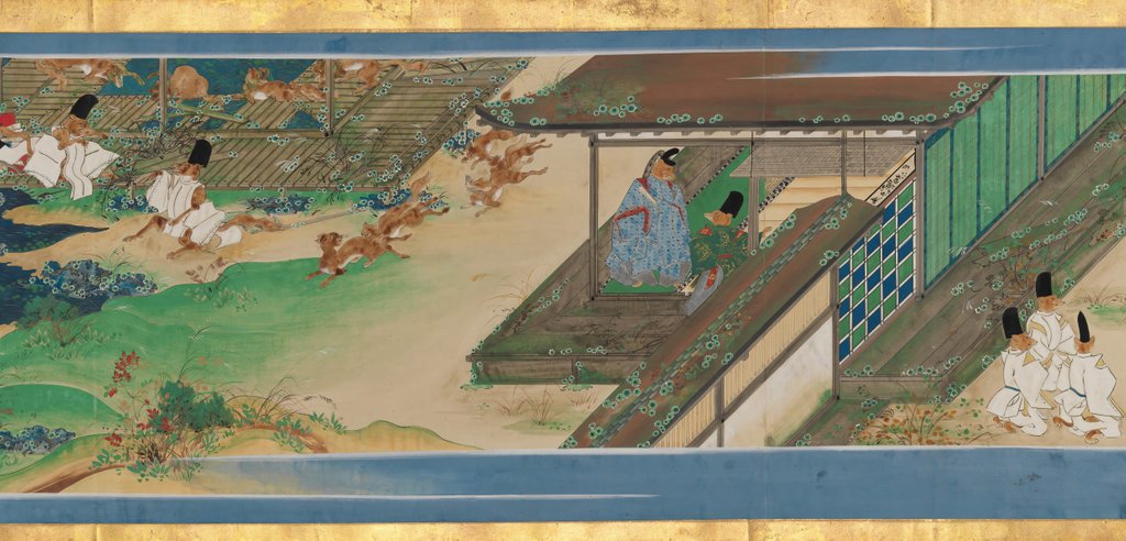 Detail of Tale of a Strange Marriage, ca. 1858 by Ukita Ikkei