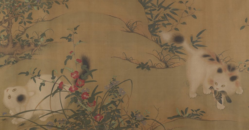 Detail of Spring Play in a Tang Garden, 18th century by Unknown