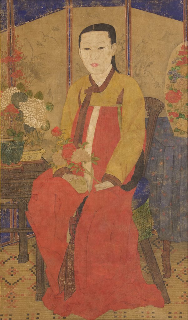 Detail of Portrait of a Woman, early 20th century by Unknown
