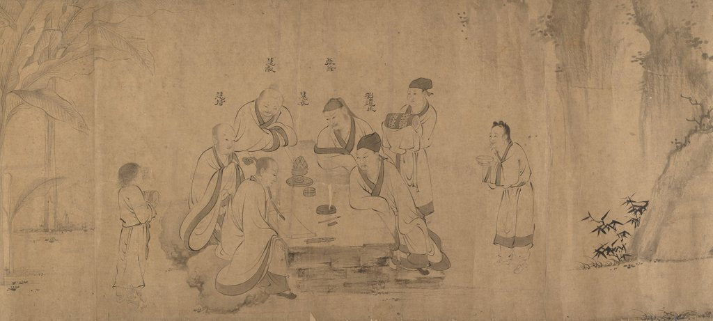 Detail of White Lotus Society by Unknown