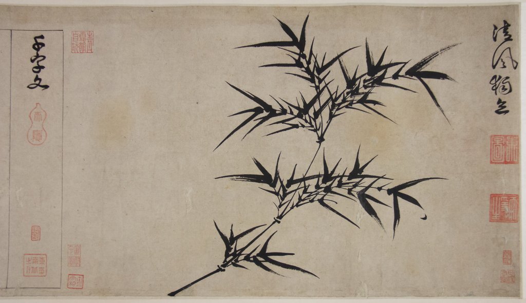 Detail of Thousand Character Classic, 1599 by Zhan Jingfeng