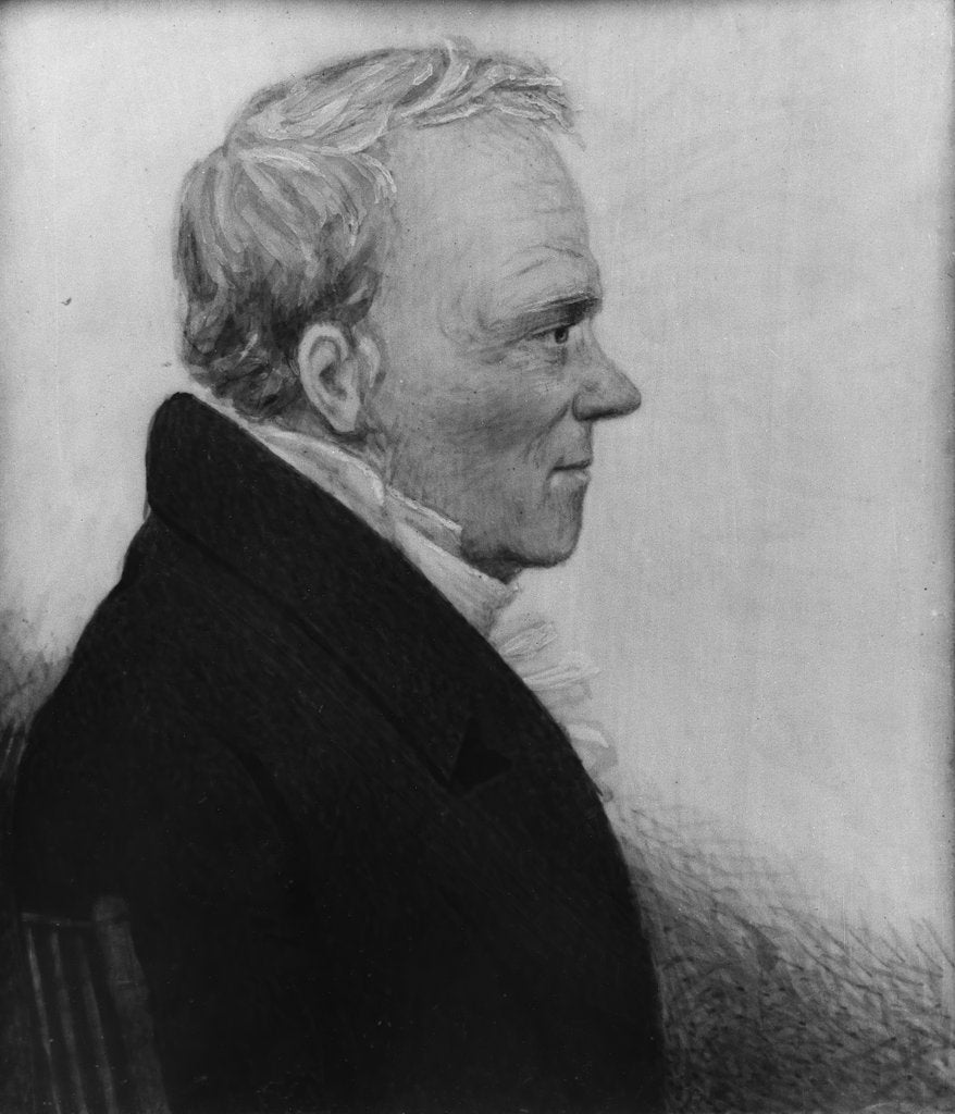 Detail of Portrait of a Gentleman, ca. 1820 by Unknown