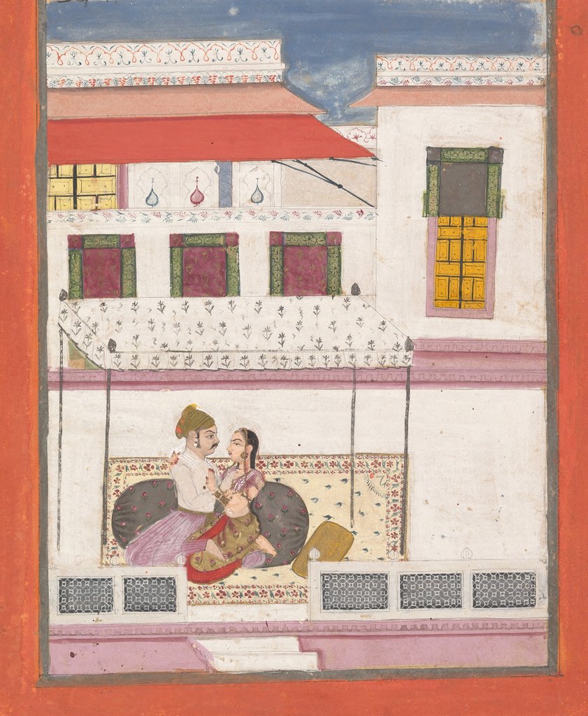 Detail of Raga Desakar, early 18th century by Unknown