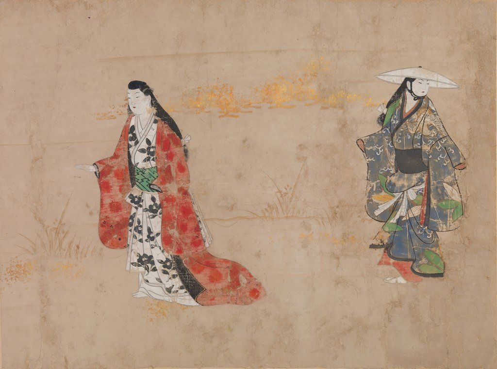 Detail of Beauties and Young Gallants, 17th century by Unknown